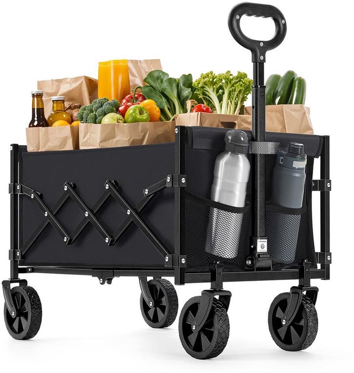 Bolderkar - transportkar - opvouwbaar – max150 kg –, Caravans en Kamperen, Bolderkarren, Verzenden