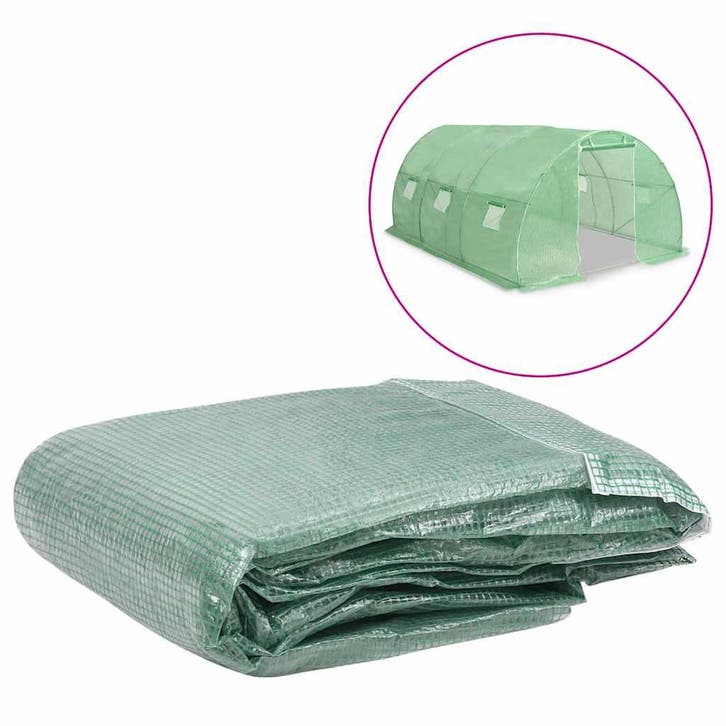 vidaXL Kashoes vervangend (13,5 m²) 300x450x200 cm groen, Tuin en Terras, Overige Tuin en Terras, Nieuw, Verzenden