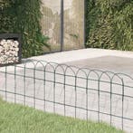 vidaXL Borderafscheiding 25x0,4 m gepoedercoat ijzer, Verzenden