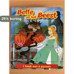 Belle en de Beest 1 boek met 6 puzzels 8711243020305, Boeken, Verzenden, Gelezen