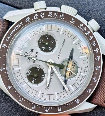 Omega x Swatch - MoonSwatch - Mission to Saturn - Sans prix, Nieuw