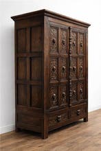 Kast - Eik - Rijk Snijwerk