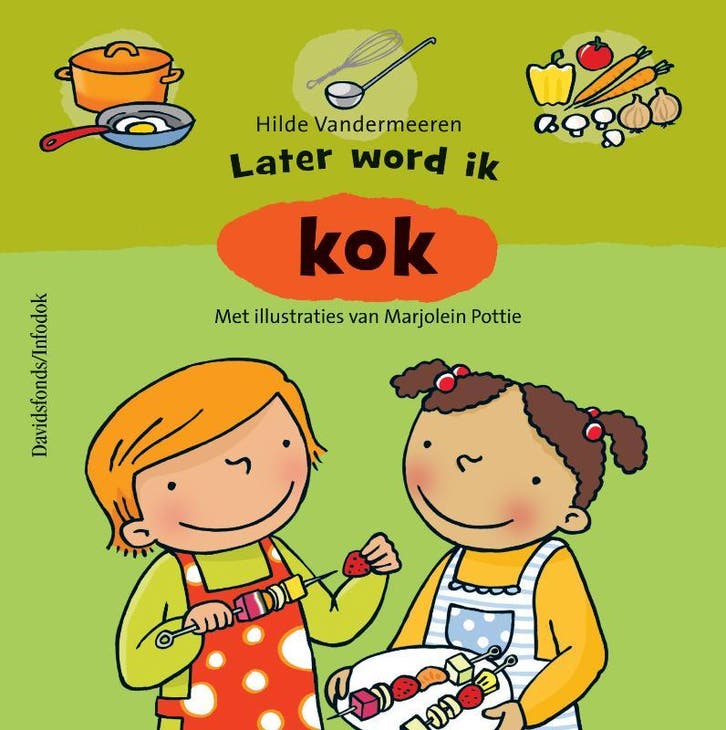 Later word ik kok 9789059083745 Hilde Vandermeeren, Boeken, Kinderboeken | Jeugd | 10 tot 12 jaar, Gelezen, Verzenden