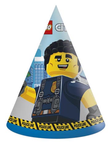 Lego City Feesthoedjes 6st, Verzenden