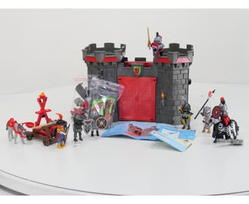 Playmobil 4440 Kasteel Meeneemset met Ridders & Uitbreidi..., Hobby en Vrije tijd, Ophalen of Verzenden, Gebruikt