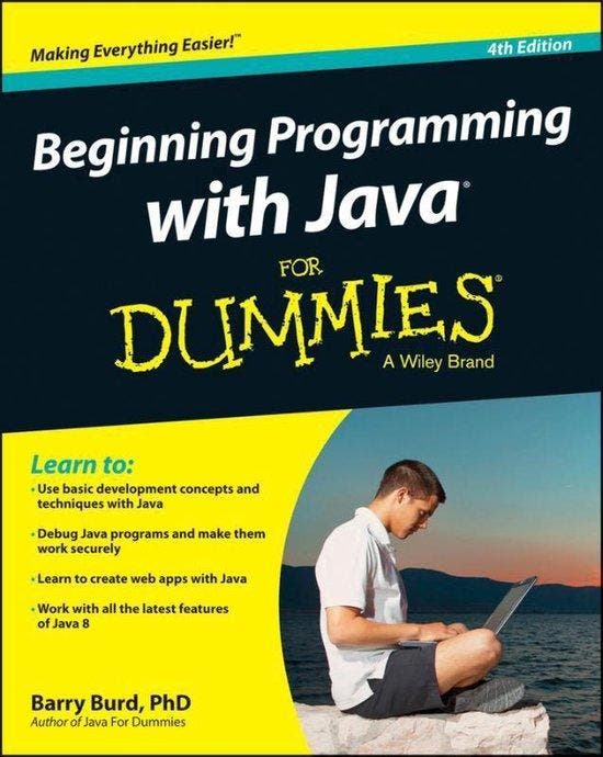 Begining Programing With Java For Dumies 9781118407813 Burd, Livres, Langue | Anglais, Envoi
