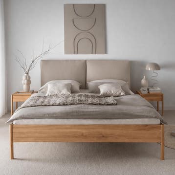 Forestales San Diego Massief Houten Bed - 160 x 220, Huis en Inrichting, Nieuw