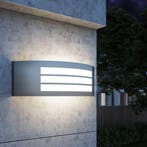 vidaXL Tuinwandlamp roestvrij staal, Verzenden