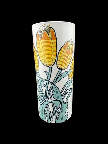 Soc.Cer.Richard - Richard Ginori - Vase - Vase cylindrique