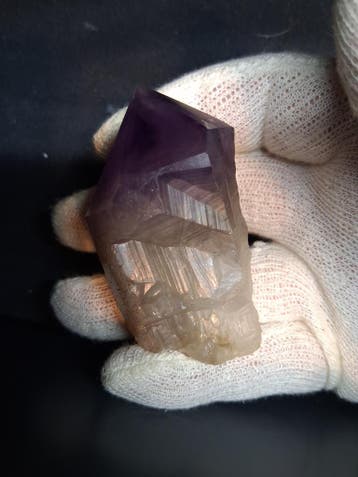 Rough amethyst - Amethyst Crystal Point - Raw Point with Roo, Verzenden