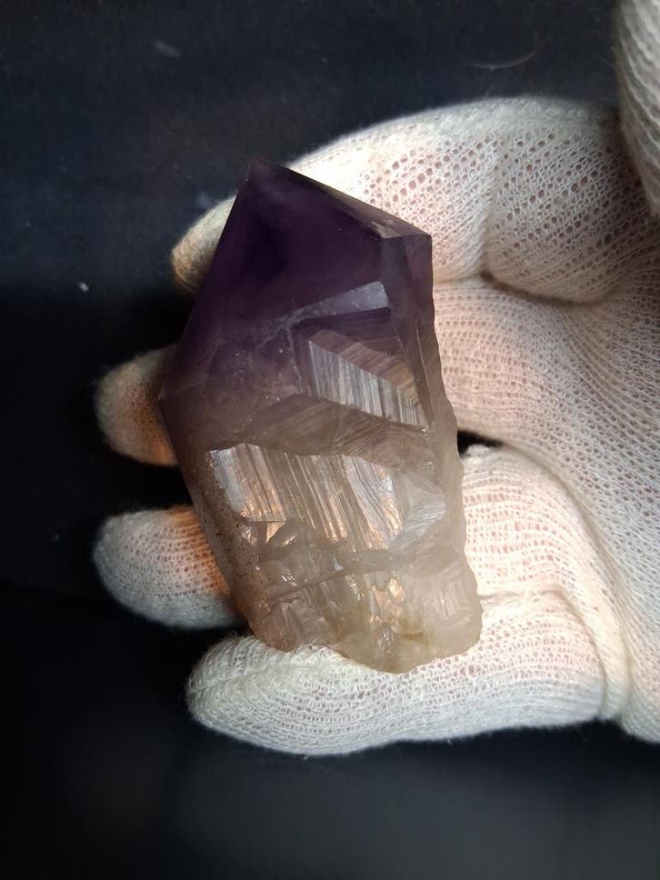 Rough amethyst - Amethyst Crystal Point - Raw Point with Roo, Bijoux, Sacs & Beauté, Accessoires Autre, Envoi