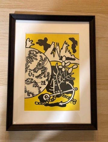 Fernand Léger (1881-1955), daprès - Composition