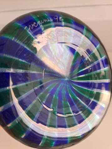 Venini - Gio Ponti - Morandiana - Fles - Murano-glas