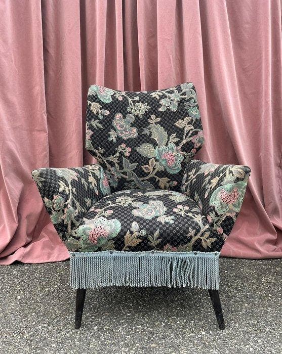 Fauteuil (2) - Bois, Textile, Antiquités & Art, Curiosités & Brocante