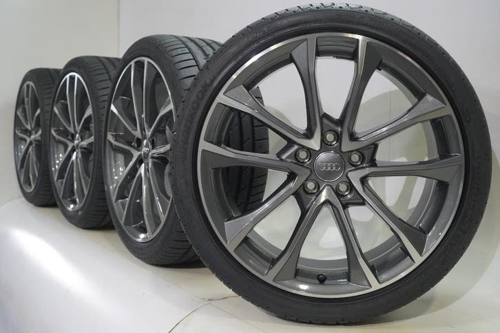 Audi A4 S4 B9 8W 19 inch velgen Hankook Zomerbanden Nieuw Or, Autos : Pièces & Accessoires, Pneus & Jantes, Enlèvement ou Envoi