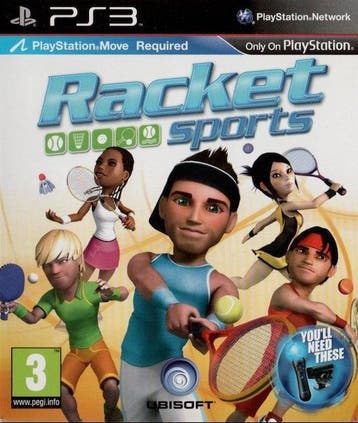Racket Sports (Playstation Move Only) (PS3 Games), Consoles de jeu & Jeux vidéo, Ophalen of Verzenden