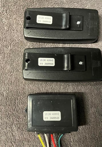 Remorq winch afstandsbediening, dubbele handset, NIEUW!!, Ophalen of Verzenden, Nieuw