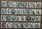 Belgique 1851/1857 - Leopold Ier - Sélection non dentée, Timbres & Monnaies, Timbres | Europe | Belgique