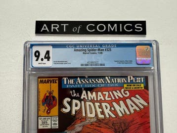 The Amazing Spider-Man #325 - Captain America, Red Skull,, Nieuw
