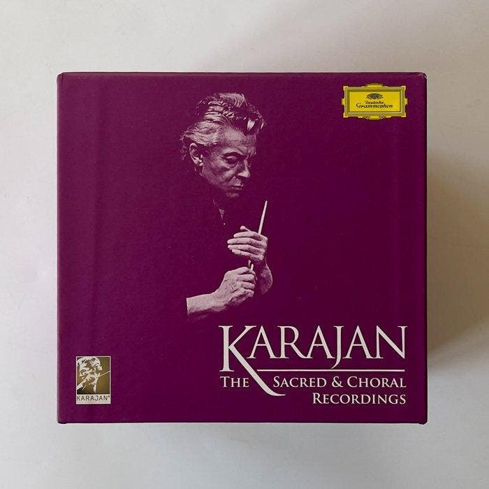 Karajan - The Sacred & Choral Recordings (Limited Edition, CD & DVD, Vinyles Singles
