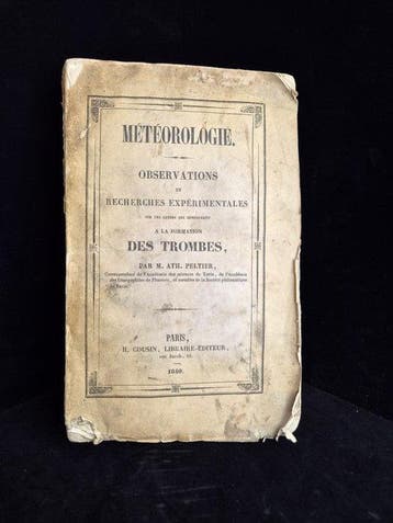Jean Charles Athanase Peltier - Météorologie. Observations