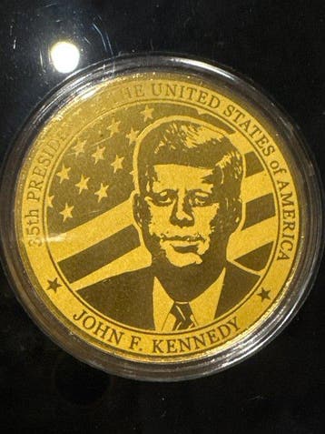 Senegal. 100 Francs 2022 John F. Kennedy - 1/200 oz (Zonder