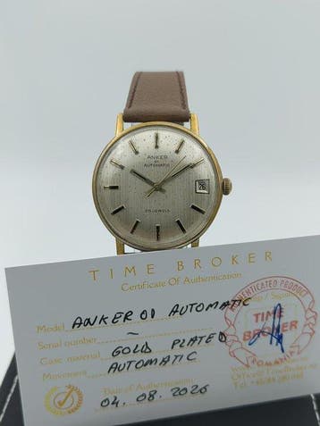 Anker - 01 Automatic - Zonder minimumprijs - Heren -, Nieuw