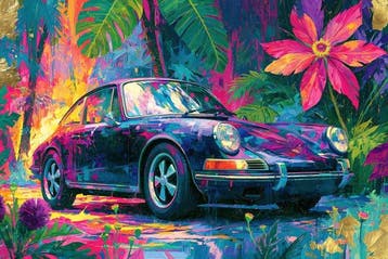 Iconica - The 911 Dream - Unique 1/1 XXL (100x150 cm)