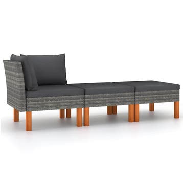 Salon de jardin 3 pcs - Jusqua epuisement - Promo, Verzenden