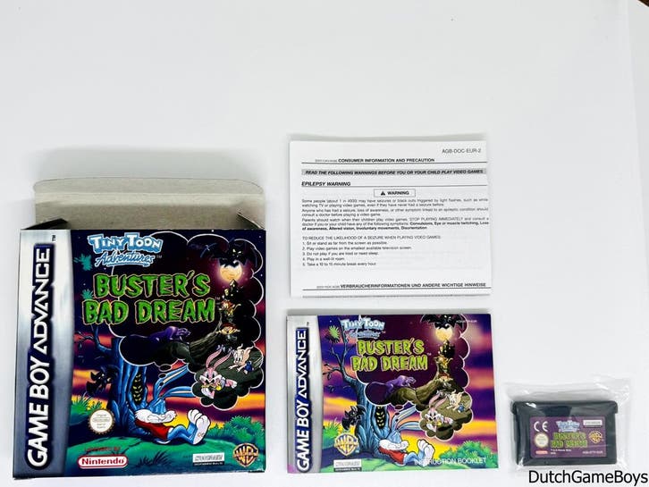 Gameboy Advance / GBA - Tiny Toon Adventure - Busters Bad D, Games en Spelcomputers, Games | Nintendo Game Boy, Gebruikt, Verzenden