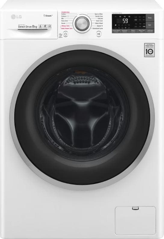 LG F4j7ty1w - Wasmachine - 8 kg - 1400 tpm - TurboWash, Electroménager, Lave-linge, Enlèvement ou Envoi
