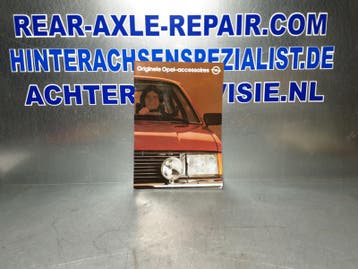 Originele Opel accessoires uitgave 1980. (Overig), Boeken, Auto's | Folders en Tijdschriften, Verzenden, Nieuw