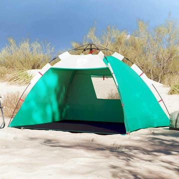 vidaXL strandtent 2-persoons waterdicht snelontgrendeling, Verzenden, Nieuw