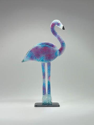 Studio Habrat - Beeldje - Flamingo - fusie