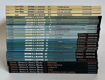 Jerome K. Jerome Bloche T1 à T26 - 26x C - 26 Album - Eerste, Livres