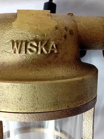 WISKA Cage light - WISKA - Lamp - Gangkooi-licht - Bronze