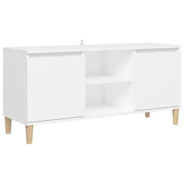 Tv-meubel Wit 103cm | Retour deal | 46% korting, Verzenden