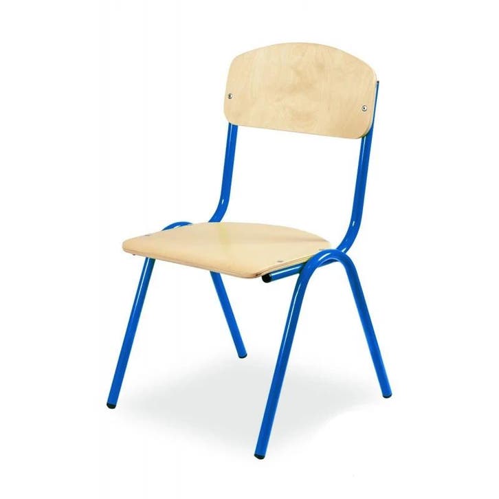 Schoolstoel | Blauw | Voor Kinderen 0.95-1.15m | Zithoogte, Zakelijke goederen, Horeca | Keukenapparatuur, Nieuw in verpakking