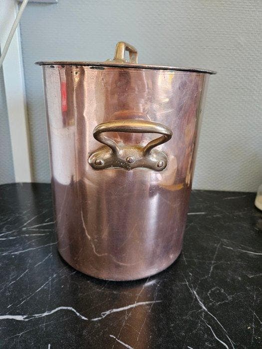 Kookpan - Koper, Brons, Antiek en Kunst, Antiek | Keukengerei