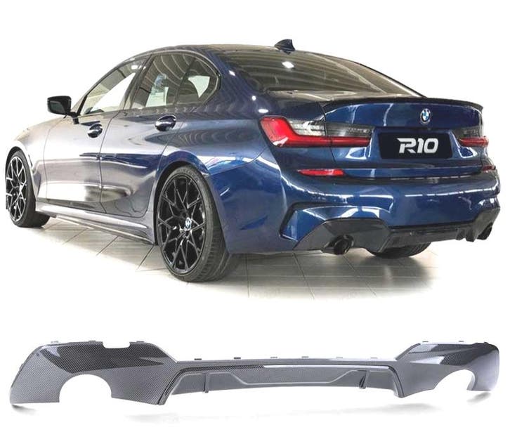 Diffuseur Arrière  Pour Bmw Série 3 G20 18- Carbone M-Tech, Autos : Pièces & Accessoires, Carrosserie & Tôlerie, Envoi