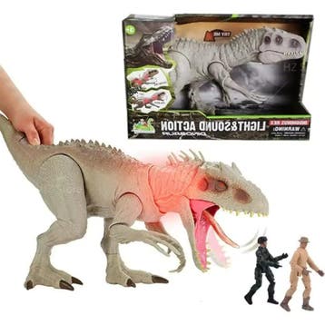 Dinosaurus (Indominus Rex) - Elektrisch Bewegend Speelgoed, Verzenden, Nieuw