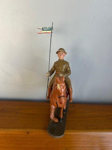 Elastolin - Speelgoed figuur Rare - Cavalier Américain -, Kinderen en Baby's, Nieuw