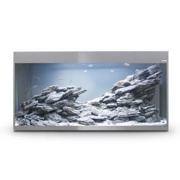 Osaka Glossy ST Grey 120cm inclusief Day en Night LED verlic, Ophalen of Verzenden, Nieuw, Leeg aquarium