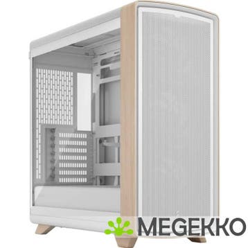 Fractal Design Summit Chalk White TG Clear Tint, Informatique & Logiciels, Verzenden
