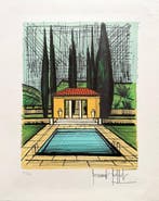 Bernard Buffet (1928-1999) - Piscine de la Baume