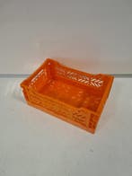 Vouwkrat 270x170x105 mm roze kunststof nieuw Oranje, Ophalen of Verzenden, Nieuw