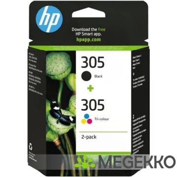 HP 305 Origineel Normaal rendement Zwart, Cyaan, Magenta,, Computers en Software, Verzenden, Nieuw