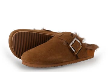 Colors of California Pantoffels in maat 40 Bruin, Kleding | Dames, Schoenen, Bruin, Verzenden, Zo goed als nieuw, Pantoffels of Sloffen