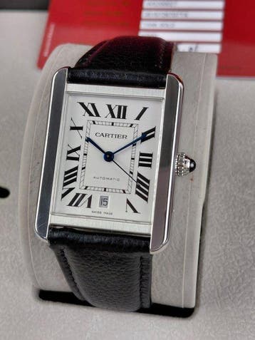 Cartier - Tank Solo XL - Certified - Automatic - Date - 3515