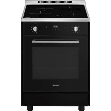Smeg CP60ITVN Fornuis 60 cm Inductie 4 zones Pyrolytisch, Ophalen of Verzenden